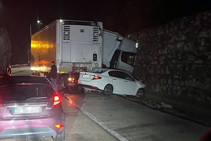 Dereboğazı Yolunda Feci Kaza