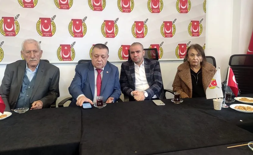 10 Ocak Çalışan Gazeteciler Günü dolayısıyla Isparta Gazeteciler Cemiyetini ziyaret
