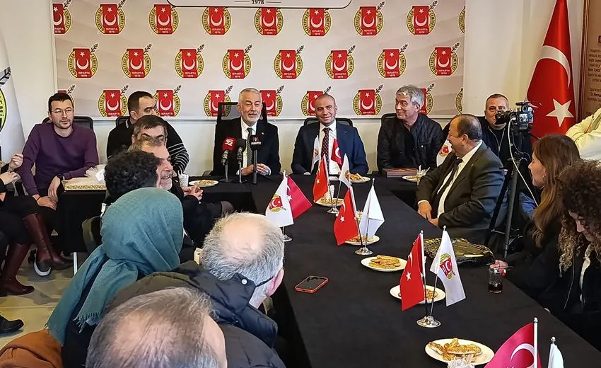 10 Ocak Çalışan Gazeteciler Günü dolayısıyla Isparta Gazeteciler Cemiyeti’ni ziyaret