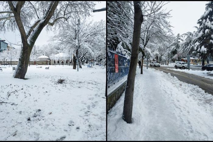 Isparta Beyaza Büründü: Kar Yağışı Öğle Saatlerinde Etkisini Artırdı