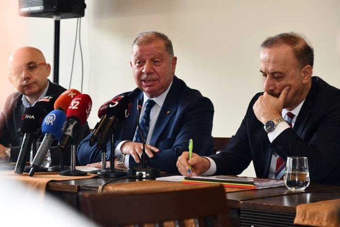 Vali Erin ve Başkan Çelik Gazetecilerle Buluştu