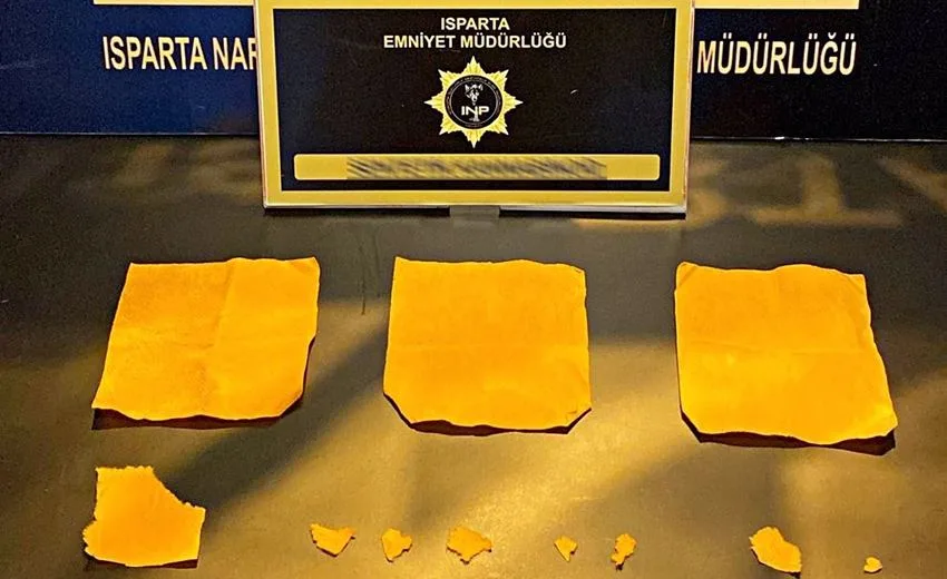 Isparta İl Emniyet Müdürlüğü Narkotik Suçlarla Mücadele Şube Müdürlüğü ekipleri