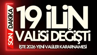 Cumhurbaşkanı Recep Tayyip Erdoğan’ın imzasıyla Resmi Gazete’de yayımlanan 6 Ocak