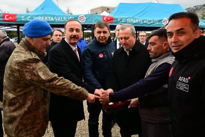 Isparta’da AFAD’ın Yeni Hizmet Binasının Temeli Atıldı