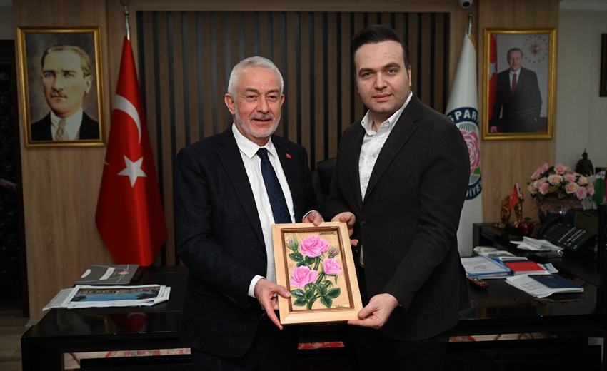 AK Parti Gençlik Kolları Genel Başkanı Yusuf İbiş’ten Isparta Belediyesi’ne Ziyaret