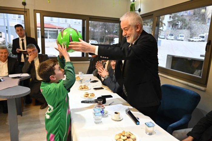 Başkan Başdeğirmen Sütçüler’de