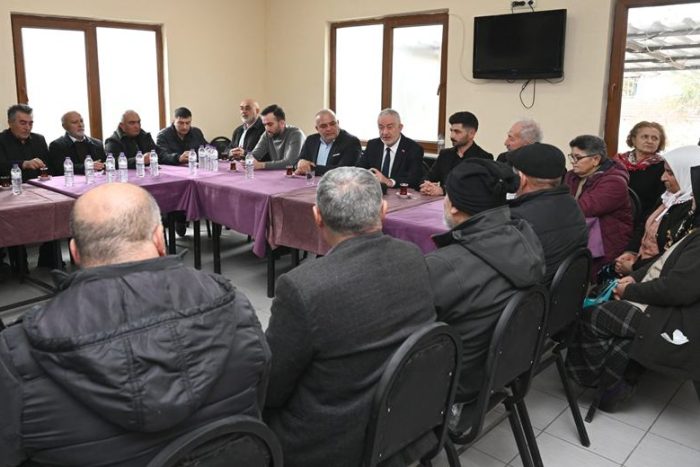 Başkan Başdeğirmen, İncesu’da Vatandaşlar ve Köy Muhtarlarıyla Buluştu