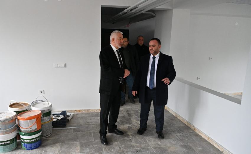 Sütçüler’de Yeni Öğrenci Yurduna Isparta Belediyesi’nden Yardım Eli