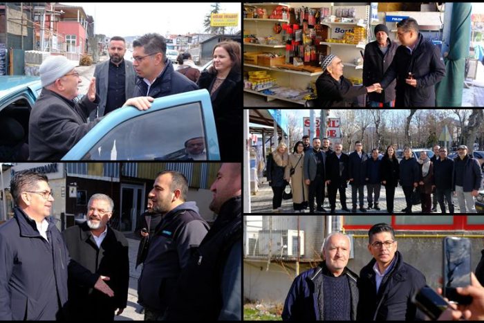 CHP Isparta’da Esnaf Ziyaretlerini Sürdürüyor