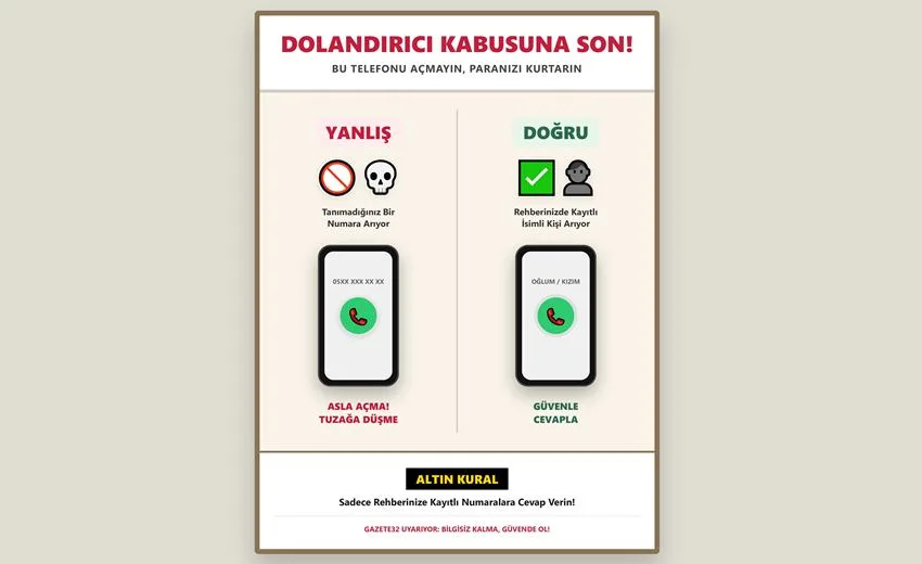 Son dönemde artan telefon dolandırıcılığına karşı uzmanlardan “altın değerinde” uyarı