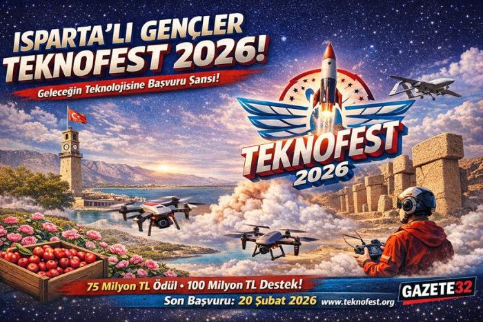 Isparta’lı Genç Zihinler İçin Büyük Fırsat: TEKNOFEST 2026 Başvuruları Başladı