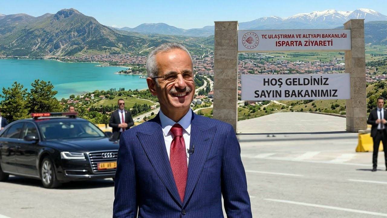 Ulaştırma Bakanı Abdulkadir Uraloğlu Isparta’ya Geliyor