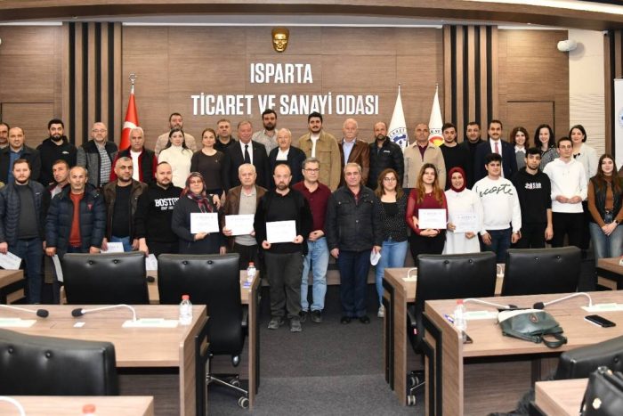 ITSO’da 5 Günlük Eğitim Tamamlandı: 50 Kursiyer Sertifika Aldı