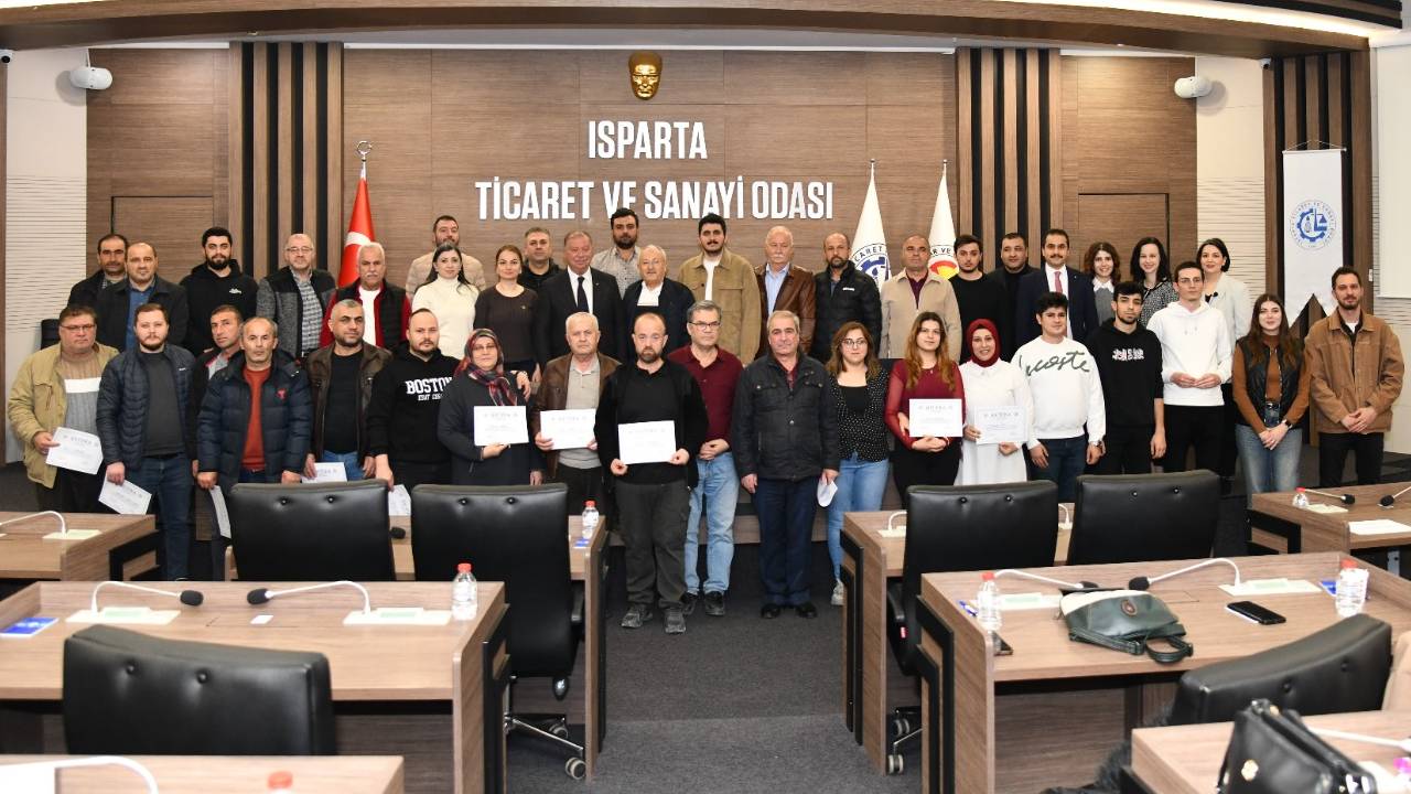 ITSO’da 5 Günlük Eğitim Tamamlandı: 50 Kursiyer Sertifika Aldı