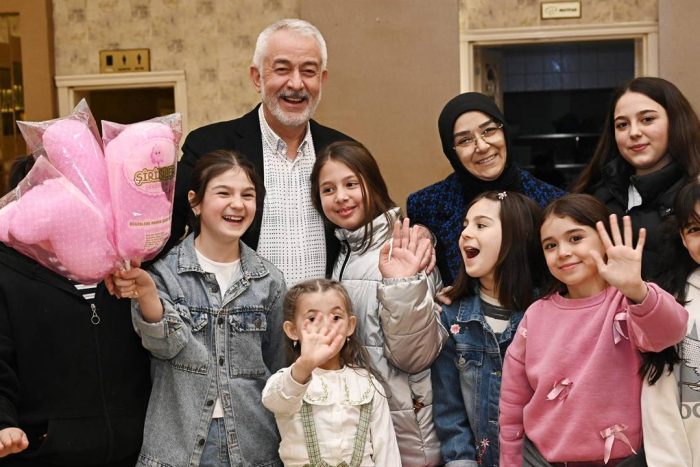 Başdeğirmen Çifti Sidreli Çocuklarla İftarda Buluştu