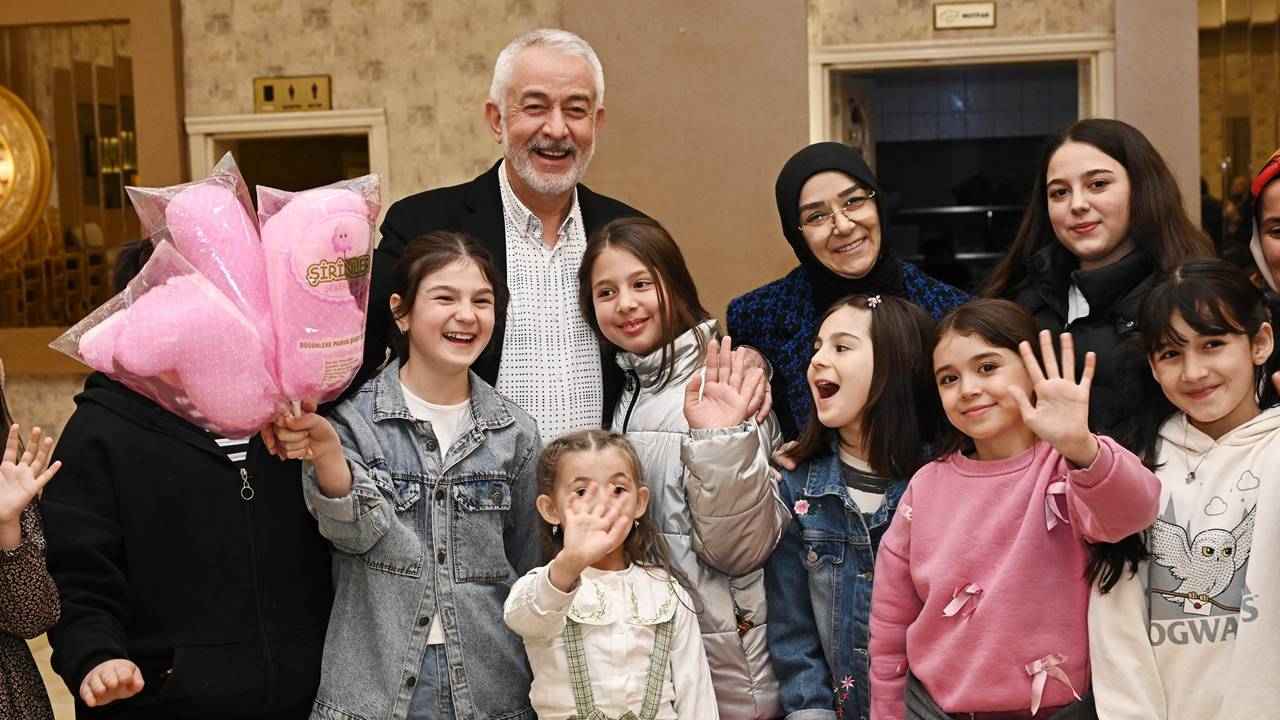 Başdeğirmen Çifti Sidreli Çocuklarla İftarda Buluştu