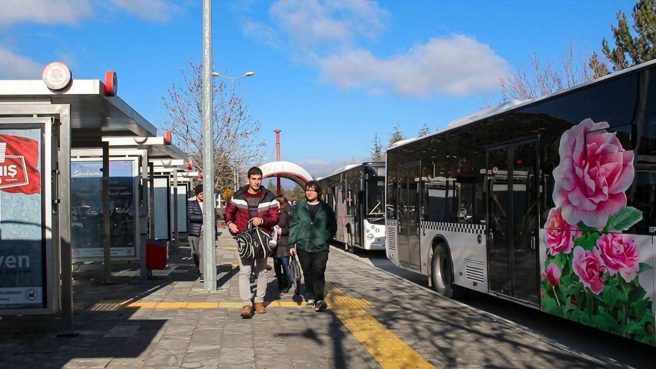 Isparta’da Halk Otobüsü Ücretlerine Zam: Yeni Tarifeler Yürürlükte