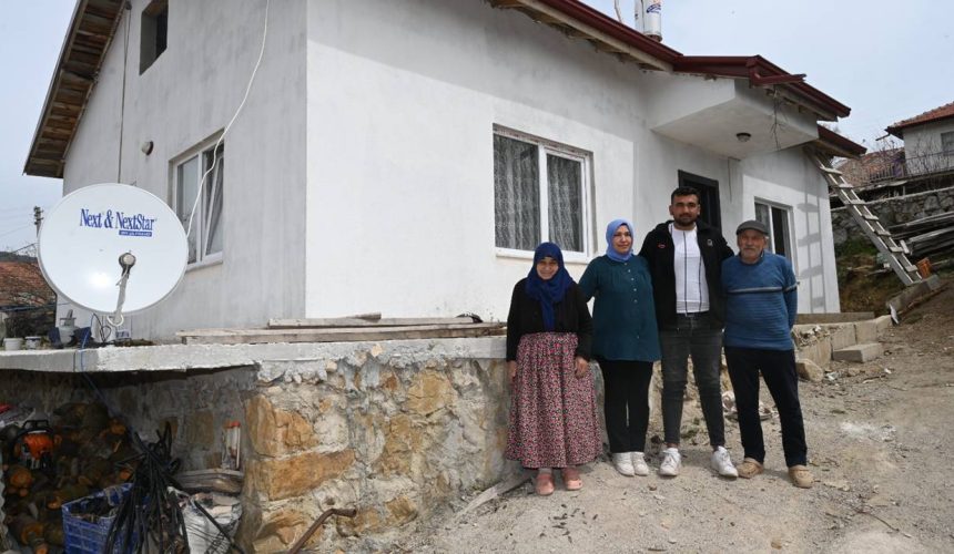 Isparta Belediyesi’nden Evi Yanan Aileye Yeni Bir Başlangıç