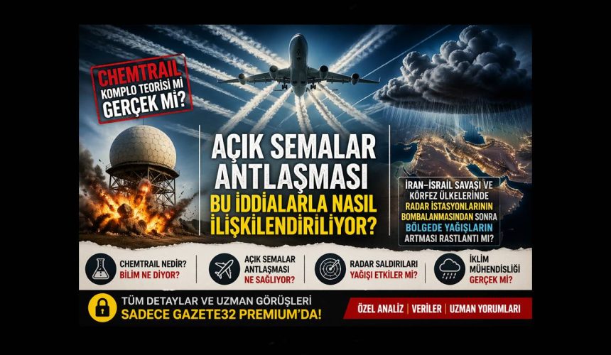 GÖKYÜZÜNDEKİ SIR: Chemtrail İddiaları, Askeri Stratejiler ve İklim Manipülasyonu Gerçek mi?