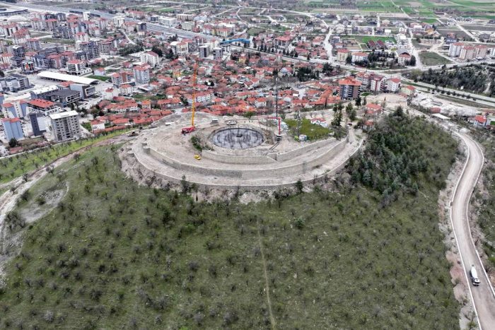 Çünür Tepesi Restoran Ve Sosyal Tesis İnşaatı Başladı