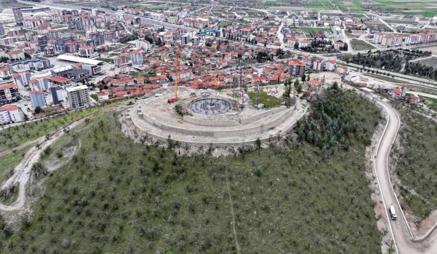 Çünür Tepesi Restoran Ve Sosyal Tesis İnşaatı Başladı