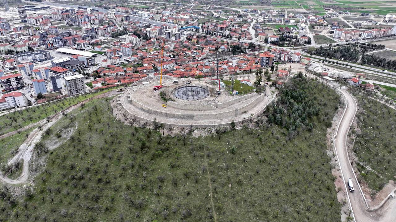 Çünür Tepesi Restoran Ve Sosyal Tesis İnşaatı Başladı