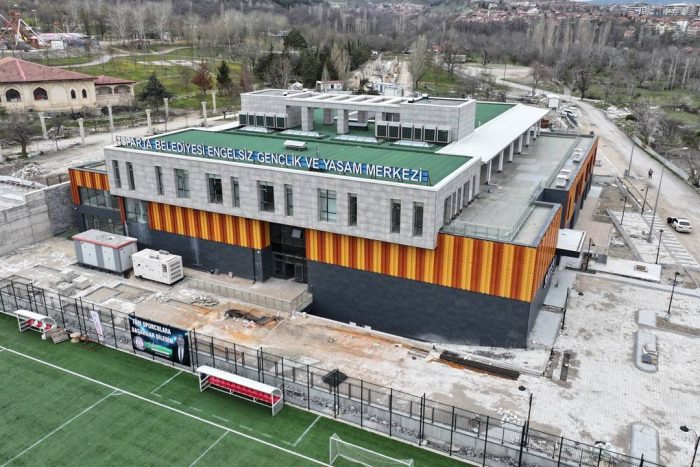 Engelsiz Gençlik Ve Yaşam Merkezi İnşaatında Son Aşamaya Gelindi