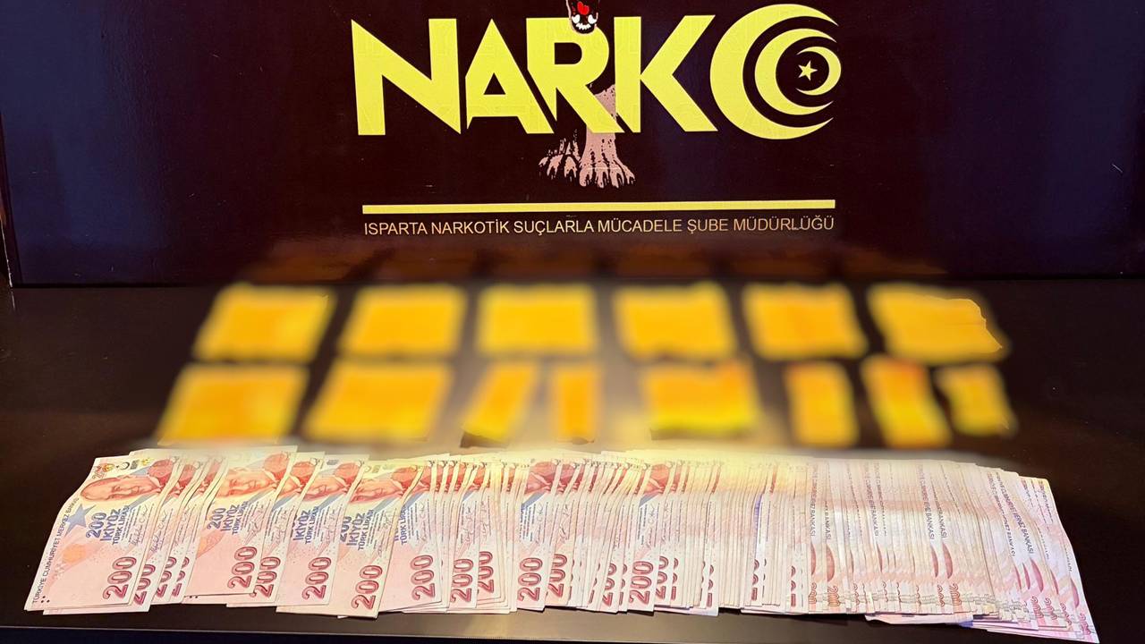 Isparta’da Narkotik Operasyonu: 4 Bin 527 Adet Uyuşturucu Ele Geçirildi