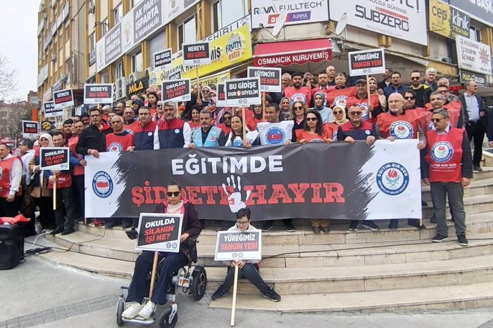 Kaymakkapı’da Eğitimde Şiddete Tepki