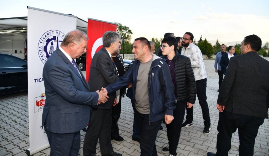 ITSO Başkanı Metin Çelik Keçiborlu’da Üyelerle Buluştu