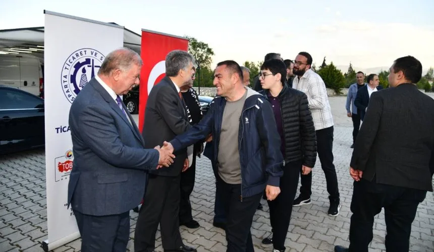 ITSO Başkanı Metin Çelik Keçiborlu’da Üyelerle Buluştu