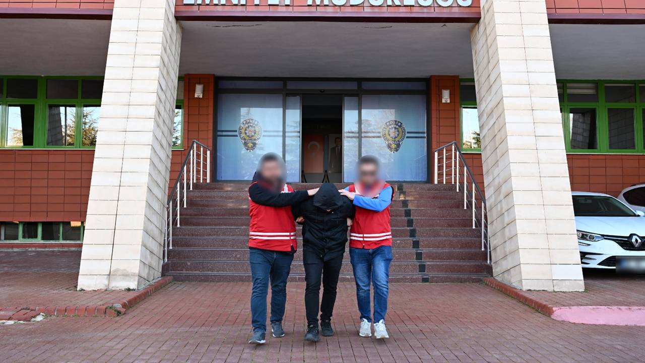 17 Yıl Hapis Cezası Bulunan Hırsızlık Şüphelisi Yakalandı