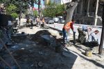 6 Mart Caddesi’nde Kaldırım Yenileme Çalışmaları Sürüyor