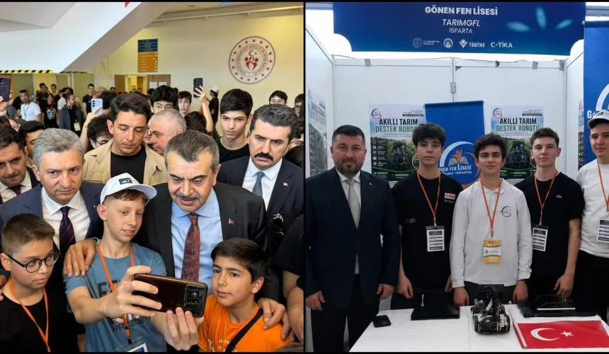 Isparta’dan Robotik Başarısı: MEB Yarışmasına Damga Vurdular