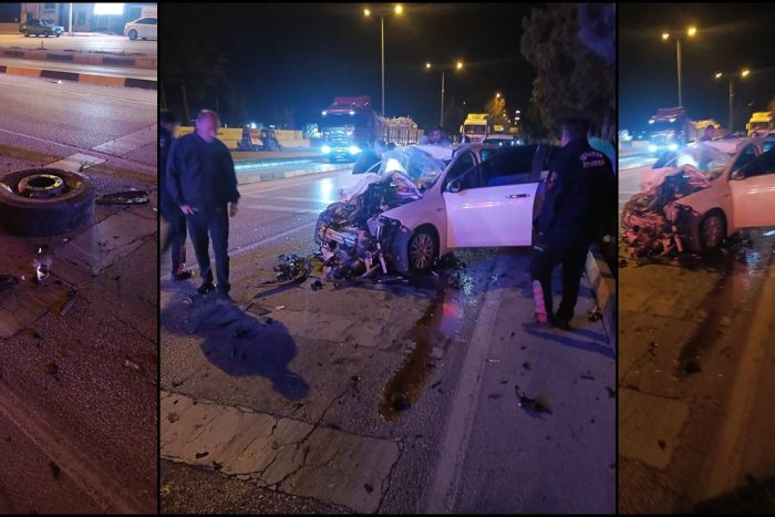 Isparta’da Korkutan Kaza: Otomobil Hurdaya Döndü, Sürücü Hastaneye Kaldırıldı
