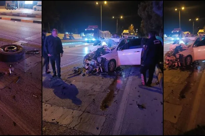 Isparta’da Korkutan Kaza: Otomobil Hurdaya Döndü, Sürücü Hastaneye Kaldırıldı