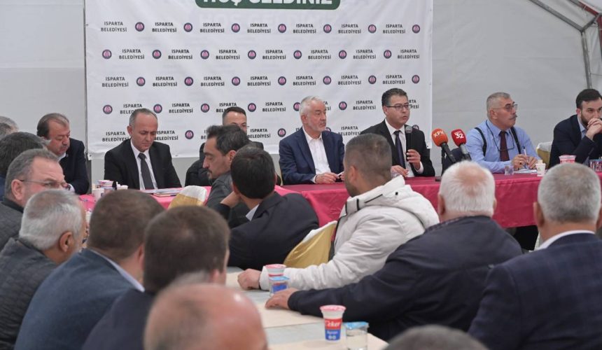 Gölcük’teki Toplantıda Bomba Patladı: “Şükrü Başdeğirmen Isparta’nın Yeni Bakan Adayıdır!”