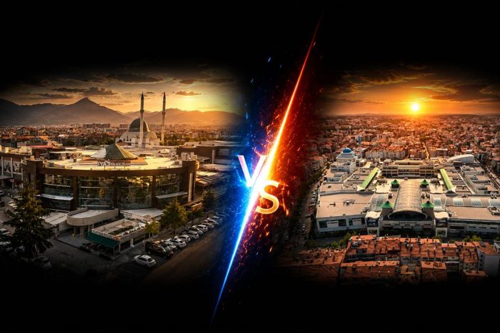 IYAŞ Park AVM mi, Meydan AVM mi? Isparta’nın En İyi Alışveriş Merkezi Hangisi?