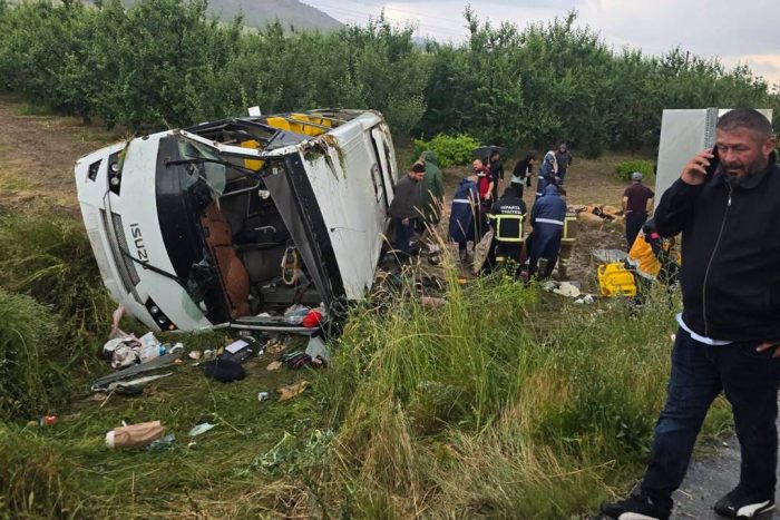 Gelendost’ta Tur Otobüsü Kazası: Çok Sayıda Ölü ve Yaralı Var