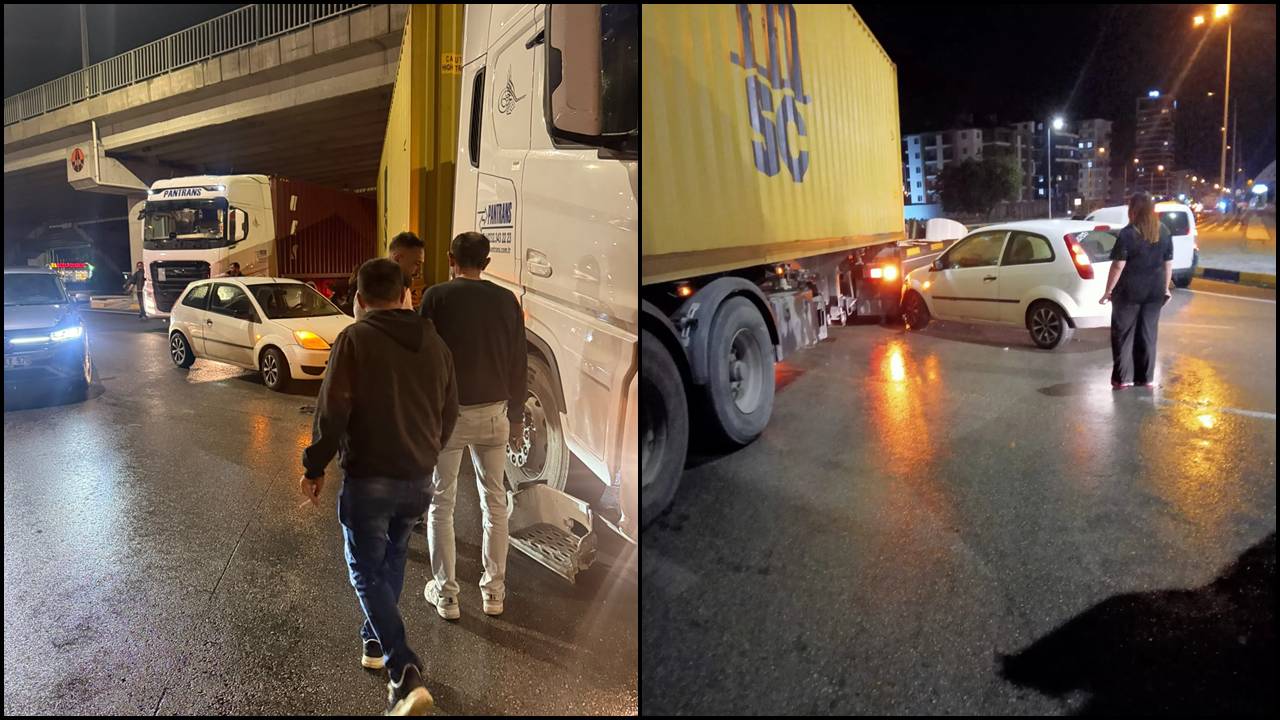 Isparta şehir trafiğinin en yoğun noktalarından biri olan Otogar Kavşağı'nda bugün korku dolu anlar yaşandı. Edinilen bilgilere göre, kavşaktan dönüş yapmakta olan bir tır ile seyir halindeki bir otomobil henüz belirlenemeyen bir nedenle çarpıştı. Kaza nedeniyle otomobilde maddi hasar meydana gelirken, kazayı gören çevredeki vatandaşlar durumu hemen 112 Acil Çağrı Merkezi'ne bildirdi.

İhbar üzerine olay yerine kısa sürede polis ve sağlık ekipleri sevk edildi. Yürekleri ağza getiren kazada şans eseri herhangi bir can kaybı yaşanmazken, kaza nedeniyle kavşakta trafik akışı bir süre kontrollü olarak sağlandı.