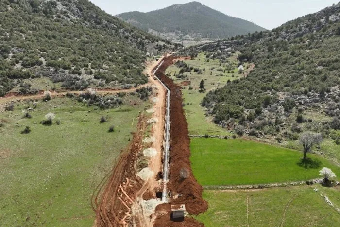 Eğirdir Gölü Su Aktarım Projesinde %38 Fiziki Gerçekleşmeye Ulaşıldı