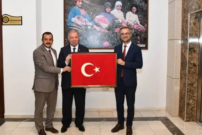 MHP Isparta Teşkilatından ITSO’ya Nezaket Ziyareti!
