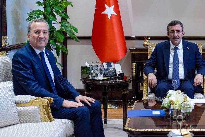 Ulaşımdan Sanayiye Tüm Talepler İletildi: Milletvekili Gökgöz Cumhurbaşkanı Yardımcısı Yılmaz ile Bir Araya Geldi