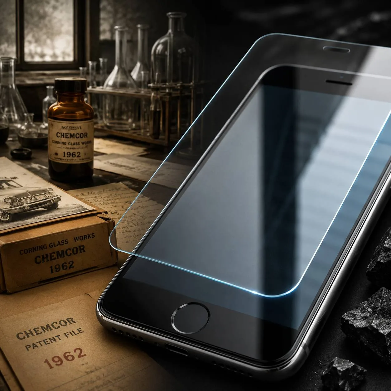Akıllı Telefonların Ekranındaki 'Gorilla Glass' Camı Aslında 1960'larda İcat Edilmişti!