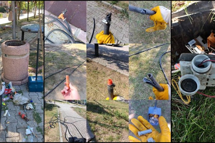 Bu Davranışlar Isparta’ya Yakışmıyor! Parklarda Kamu Malına Çirkin Saldırı