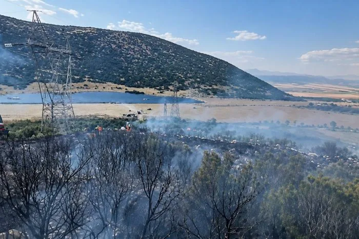 Isparta’da Korkutan Orman Yangını: Ekipler Zamanında Müdahale Etti