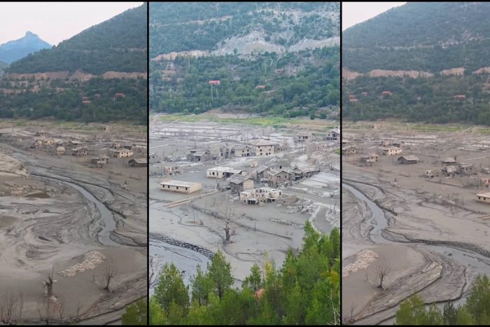 Baraj Suları Çekildi, Darıbükü Köyü Yeniden Ortaya Çıktı