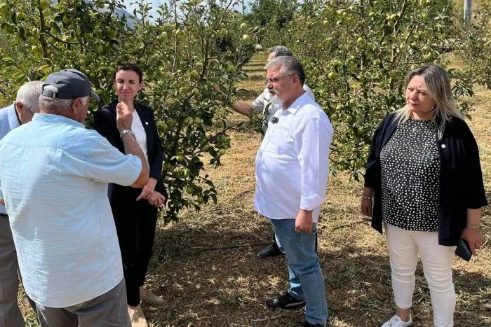 Yeni Parti Heyetinden Gelendost’a Tarımsal Hasar Ziyareti: Dondan ve Doludan Zarar Gören Çiftçiler Dinlendi