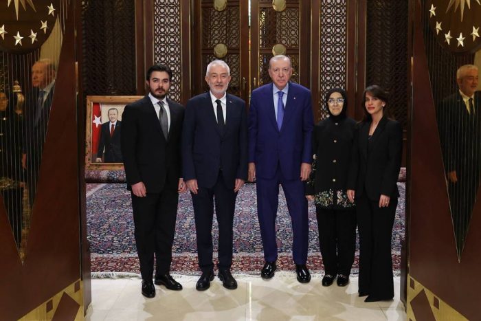 Cumhurbaşkanı Erdoğan, Başkan Başdeğirmen ve Ailesini Kabul Etti