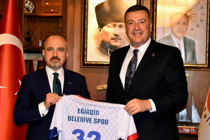Bakan Yardımcısı Turan’dan Eğirdir Belediyesi’ne Ziyaret